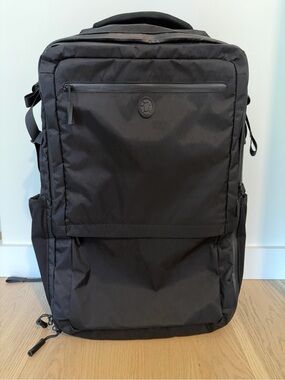 Men's Black Travel Backpack - Unbranded